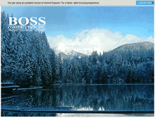 Tablet Screenshot of bossconstruction.biz